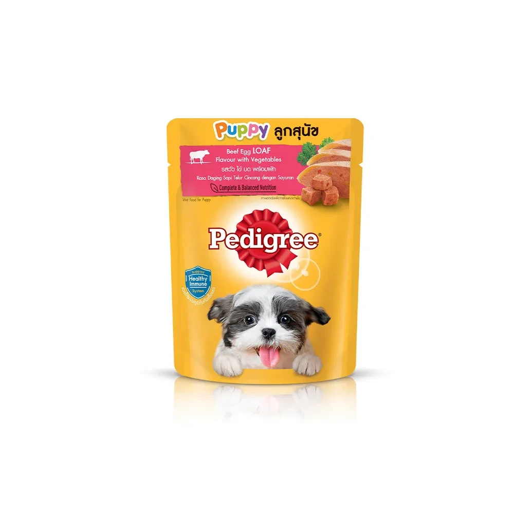 Pedigree Makanan Anjing Basah Daging Sapi & Sayuran